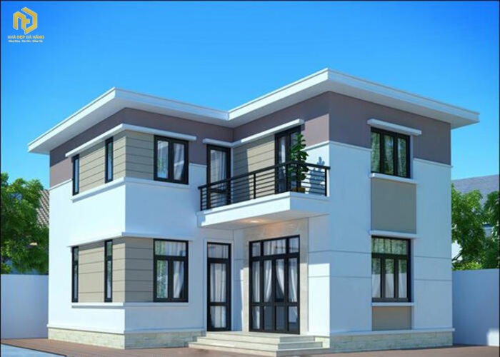 Mẫu nhà 2 tầng chữ L (5) Mẫu nhà 2 tầng chữ L (5)