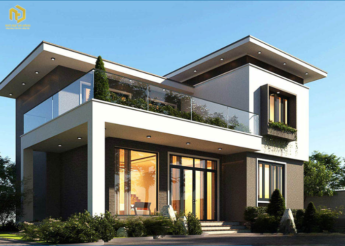 Mẫu nhà 2 tầng chữ L (6) Mẫu nhà 2 tầng chữ L (6)