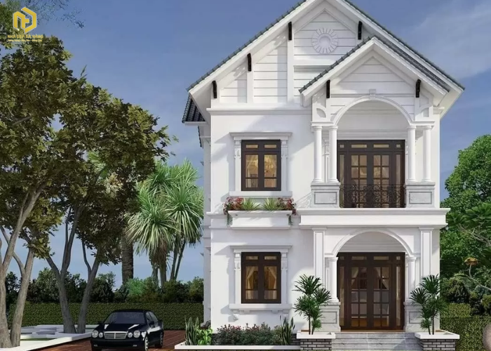 Mẫu nhà 2 tầng nông thôn 800 triệu (2)