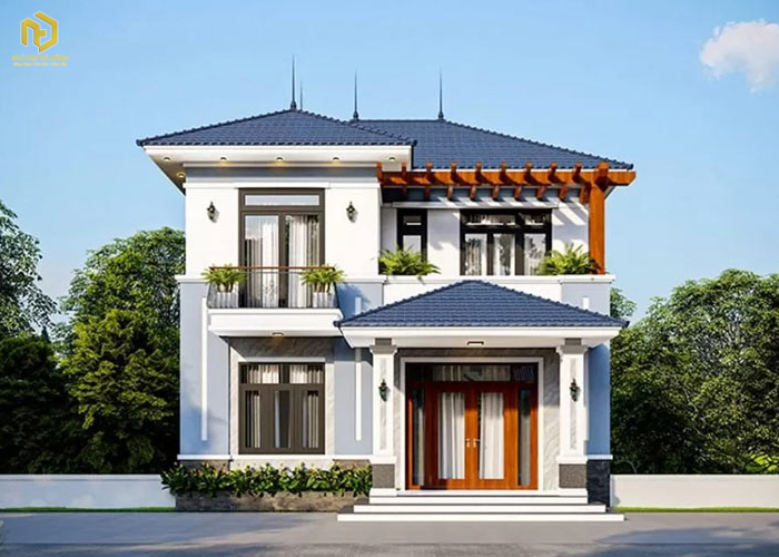 Mẫu nhà 2 tầng nông thôn 800 triệu (3)