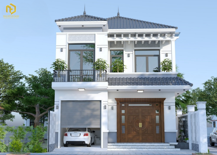 Mẫu nhà 2 tầng nông thôn 800 triệu (6)