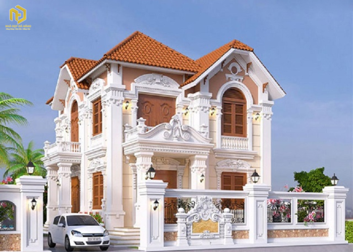 Mẫu nhà biệt thự mini 2 tầng (4)