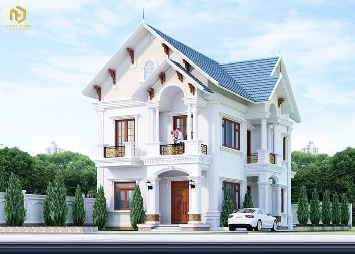 Mẫu nhà biệt thự mini 2 tầng (5)