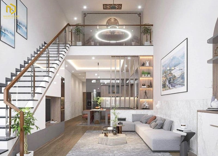 Mẫu nhà gác lửng 3 phòng ngủ 500 triệu (3)