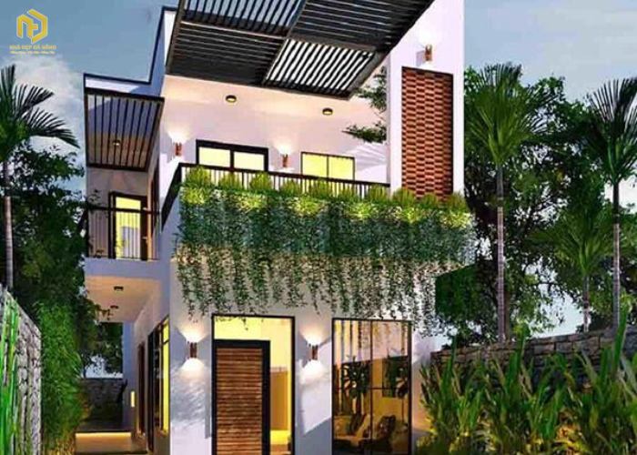 Mẫu nhà ống 2 tầng đẹp ở nông thôn (6)