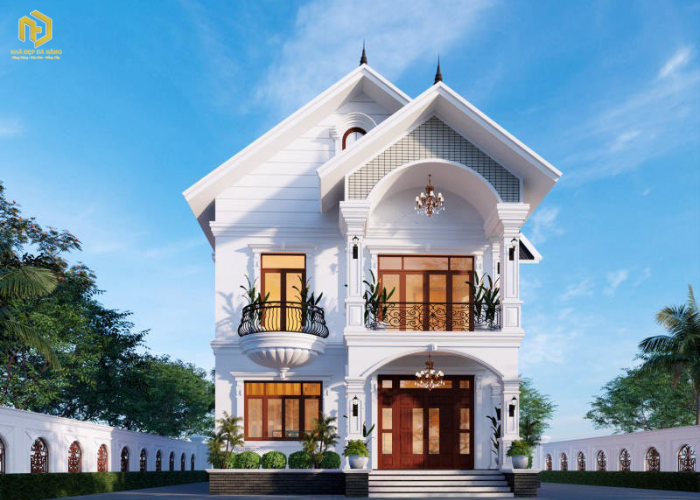 Mẫu nhà ống 2 tầng đẹp ở nông thôn (7)