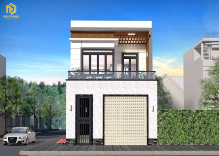 Mẫu nhà ống 2 tầng đẹp ở nông thôn (9)
