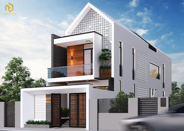 Mẫu nhà ống 2 tầng đơn giản (8) Mẫu nhà ống 2 tầng đơn giản (8)