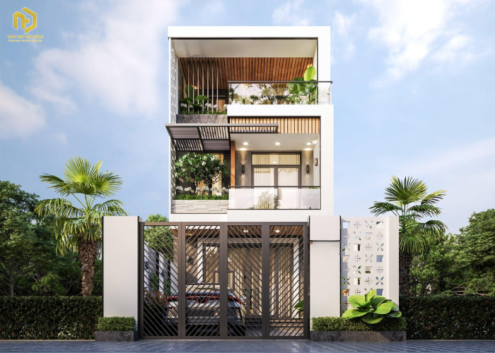 Nhà phố 3 tầng hiện đại (2) Nhà phố 3 tầng hiện đại (2)
