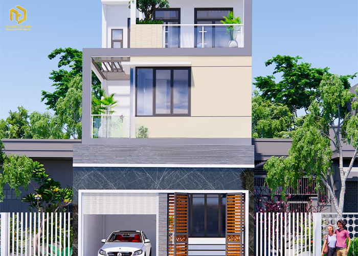 Nhà phố 3 tầng hiện đại (5) Nhà phố 3 tầng hiện đại (5)