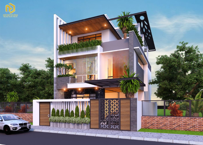 Nhà phố 3 tầng hiện đại (6) Nhà phố 3 tầng hiện đại (6)