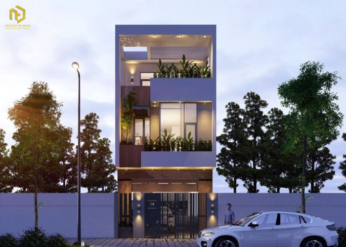Nhà phố 3 tầng hiện đại (8) Nhà phố 3 tầng hiện đại (8)