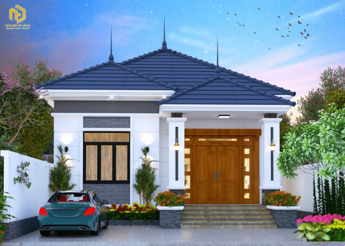mẫu nhà cấp 4 màu trắng (2) mẫu nhà cấp 4 màu trắng (2)
