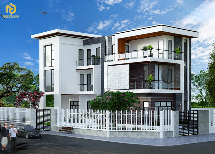 mẫu nhà phố 3 tầng mái bằng (9) mẫu nhà phố 3 tầng mái bằng (9)