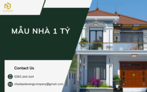 Mẫu nhà 1 tỷ