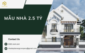 mẫu nhà 2.5 tỷ