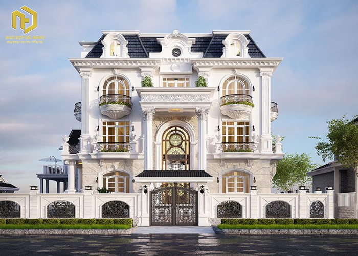 Biệt thự tân cổ điển 3 tầng 140m2 (2)