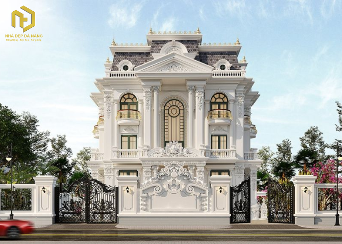 Biệt thự tân cổ điển 3 tầng 140m2 (3)
