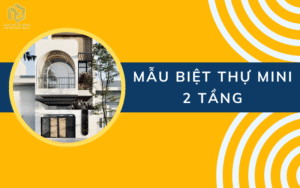 Mẫu biệt thự mini 2 tầng