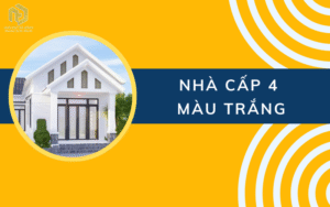 Nhà Cấp 4 Màu Trắng