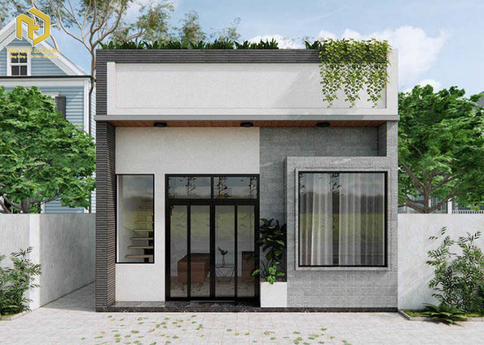 Nhà cấp 4 phong cách đơn giản (1) Nhà cấp 4 phong cách đơn giản (1)