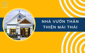 Nhà vườn thân thiện mái Thái