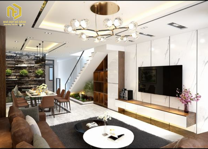 Thiết kế nội thất nhà 3 tầng Đà Nẵng (2)
