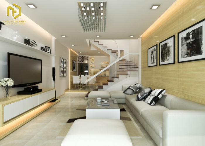 Thiết kế nội thất nhà 3 tầng Đà Nẵng (3)
