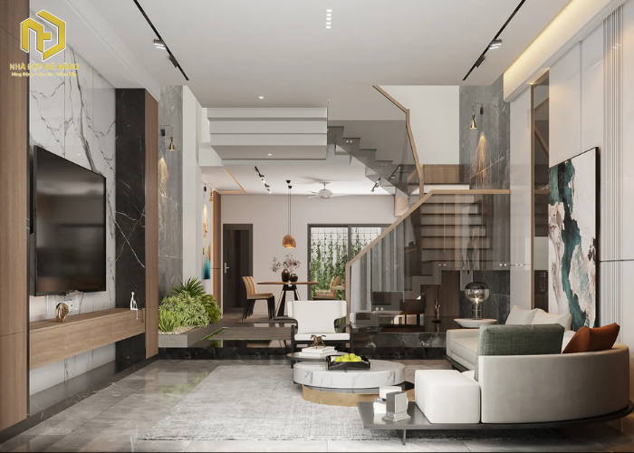 Thiết kế nội thất nhà 3 tầng Đà Nẵng (5)