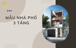 Mẫu nhà phố 3 tầng
