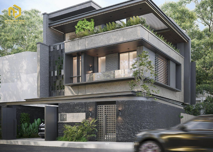 Mẫu nhà phố hiện đại (1)