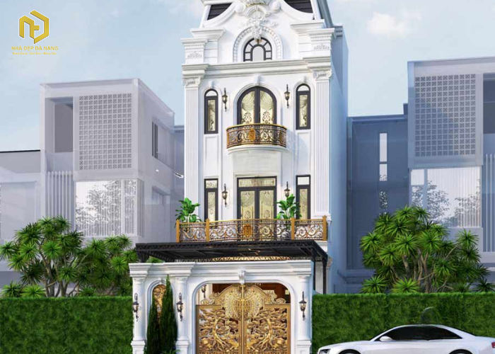Thiết kế nhà phố tân cổ điển (1)