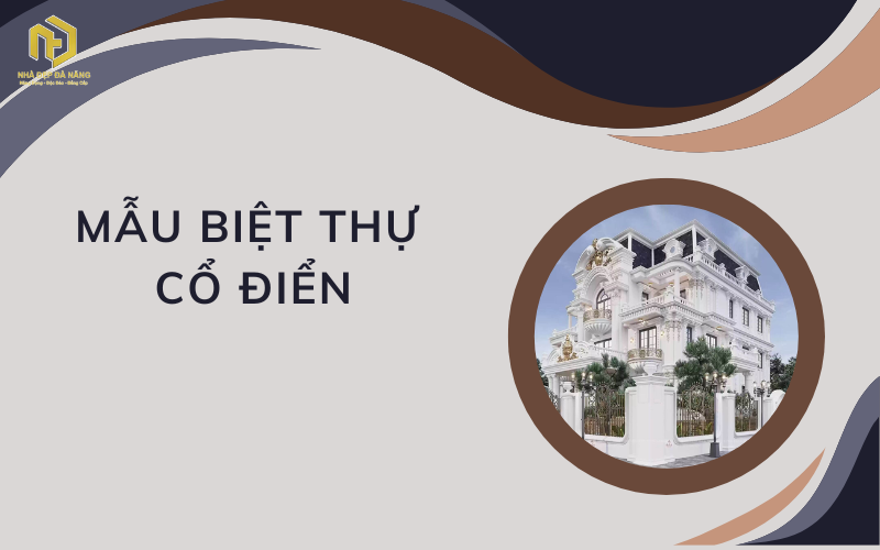 Mẫu biệt thự cổ điển