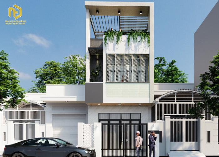 Mẫu nhà đẹp có sân thượng (4) Mẫu nhà đẹp có sân thượng (4)
