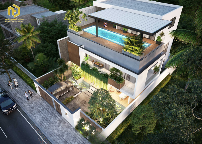 Nhà đẹp có hồ bơi (2)