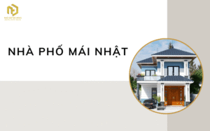 Nhà phố mái Nhật