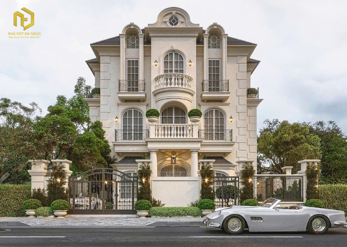Thiết kế nhà phố cổ điển (1)