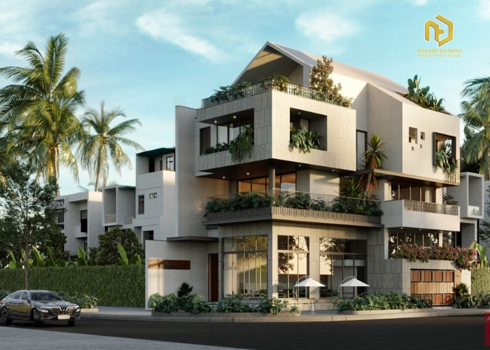 Mẫu nhà phố Đà Nẵng sang trọng và tiện nghi