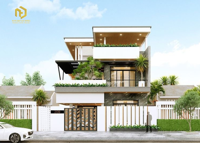 Thiết kế biệt thự 3 tầng cao cấp, tối ưu không gian Thiết kế biệt thự 3 tầng cao cấp, tối ưu không gian