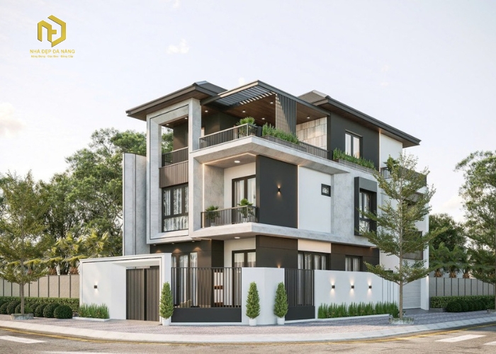 Thiết kế biệt thự Đà Nẵng chuẩn phong thủy Thiết kế biệt thự Đà Nẵng chuẩn phong thủy