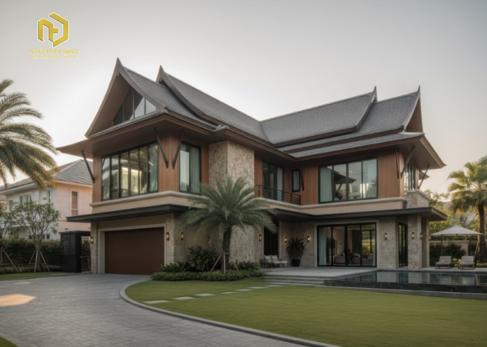 Thiết kế nhà ống 2 tầng đẹp, sang trọng và tinh tế Thiết kế nhà ống 2 tầng đẹp, sang trọng và tinh tế