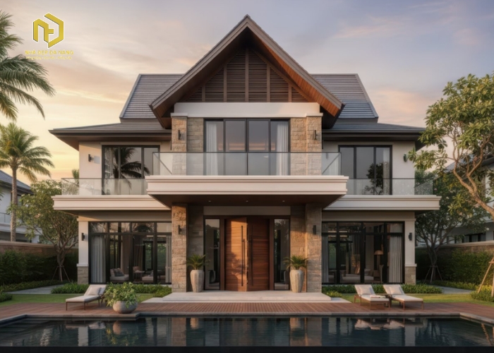 Thiết kế nhà ống 2 tầng tối giản và tinh tế Thiết kế nhà ống 2 tầng tối giản và tinh tế
