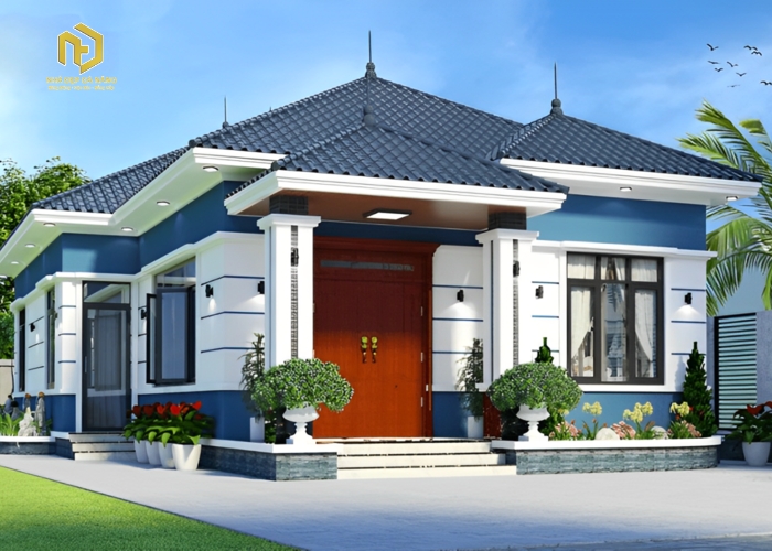 Thiết kế nhà cấp 4 mái Nhật đẹp, hiện đại Thiết kế nhà cấp 4 mái Nhật đẹp, hiện đại
