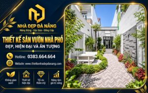 Banner thiet ke san vuon nha pho